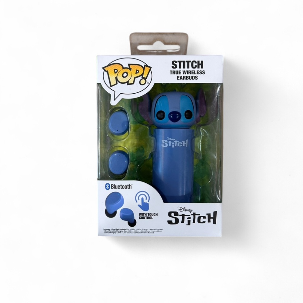 Disney Stitch Blue Wireless Earbuds